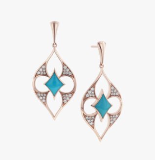 Lohan Earrings From Kisna Yellow Gold